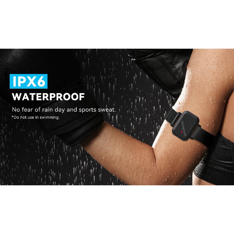 Ridingmark H100 Датчик сердечного ритма Наручный ремешок для руки BLE ANT+ IPX6 Спортивные аксессуары для велоспорта и езды Аксессуары для мониторинга сердечного ритма