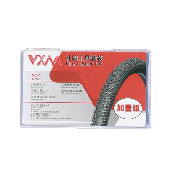 Набор инструментов для ремонта велосипедных шин, компактный размер, портативный универсальный набор клея для ремонта проколов велосипедных шин мотоцикла