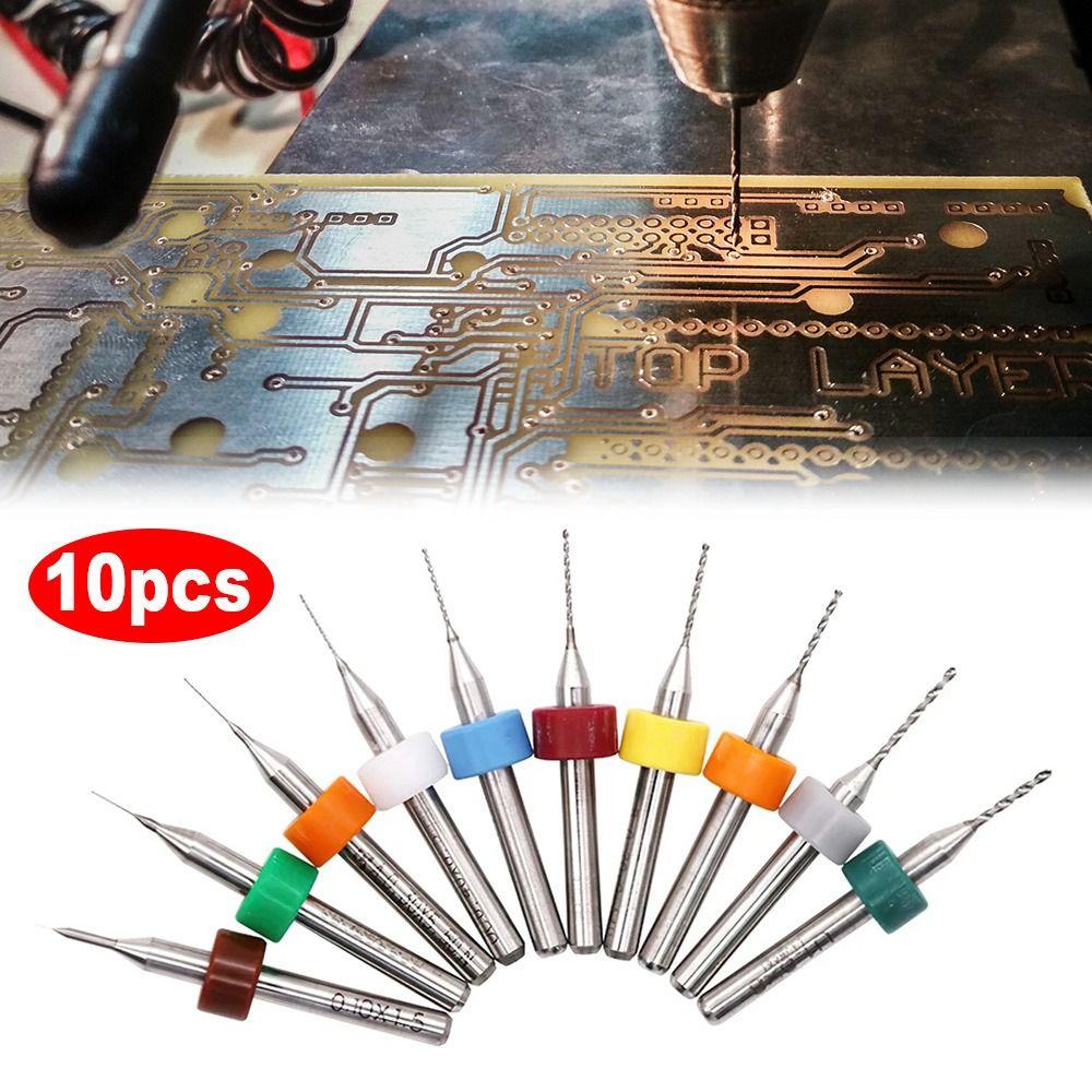 Для печатных плат с ЧПУ сплав вольфрамовая сталь карбид сверла 0.1мм-1.0мм мини PCB сверло