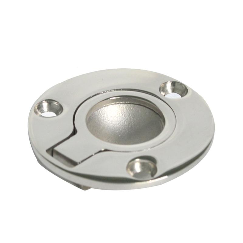 Кольцо с ручкой подъема для палубы из нержавеющей стали 316, дверные ручки для морской лодки, каравана, ручки для шкафа, утопленное кольцо для подъема