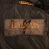 Balmain Пуховик с шалевым воротником M Коричневый Женский Б/У