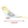 Cute Small Parrot Bird Simulation Model House Office Desk Decoration Ornaments
