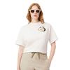 Lacoste Womens/Ladies Flower Cotton Oversized T-Shirt