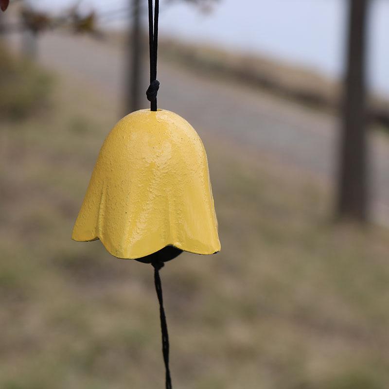 Чугунный колокольчик ветра: Ретро-колокольчики в китайском и японском стиле для балкона или внутреннего двора