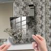10pcs/set Bathroom PVC Fake Marble Tile Sticker Crystal Wall Sticker Self-adhesive