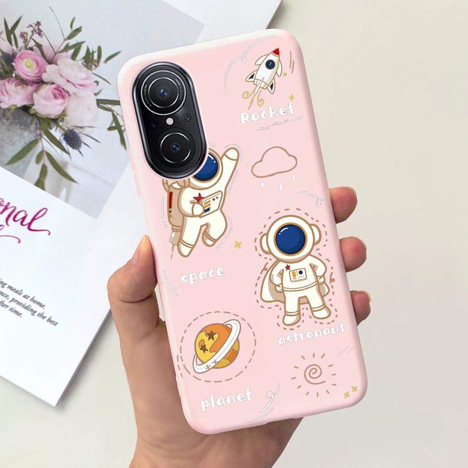 For Huawei Nova 9 SE Case Cute Dinosaur Cartoon Back Cover Soft Silicone Phone Case For Huawei Nova 9 Pro Nova9 SE Fundas Bumper