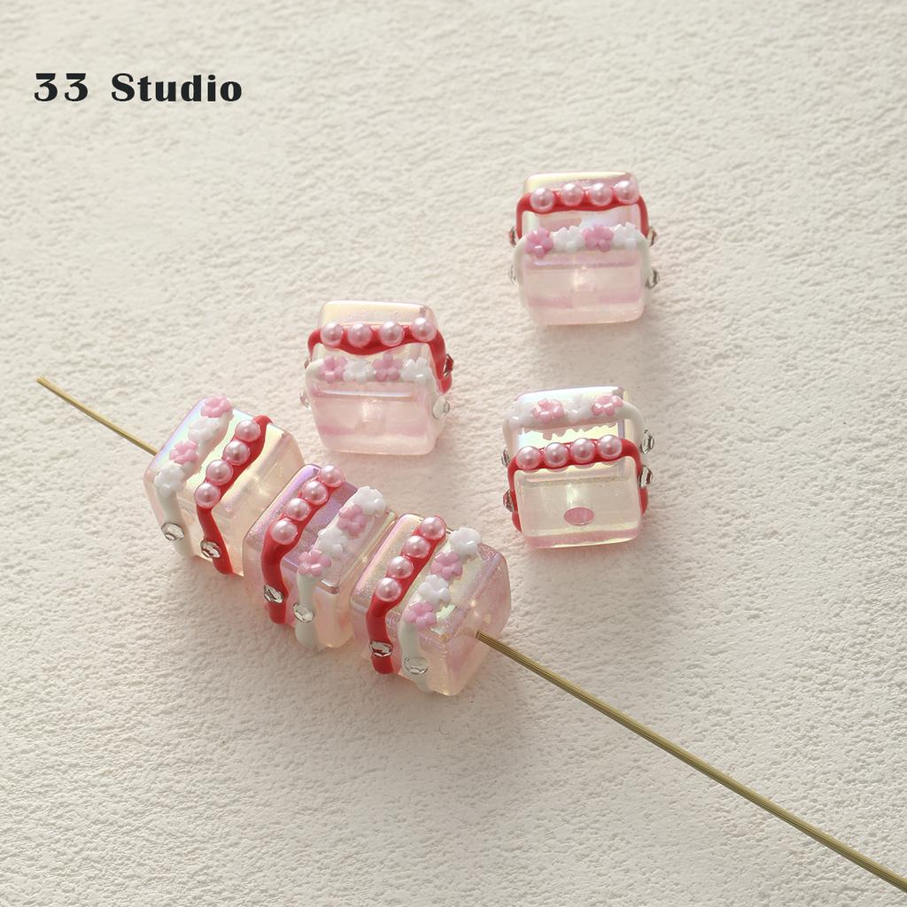 Тяжелая специальная дрель, бусины с ручной росписью, аксессуары «сделай сам», комплект материалов, цепочка для мобильного телефона, автомобильный кулон, бусины-проставки, браслет