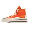 Chuck Taylor All Star 1970-е Утилитарные Модные Универсальные Повседневные Высокие Кеды из Канваса Унисекс Оранжевые