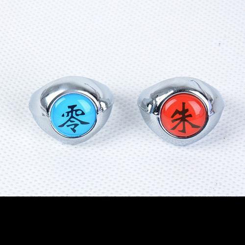 10 шт. с коробкой Наруто костюм кольцо Шаринган Акацуки косплей полный комплект участника Сасори Итачи Хидан Дейдара комплект колец аксессуары для костюмов для детей Gif