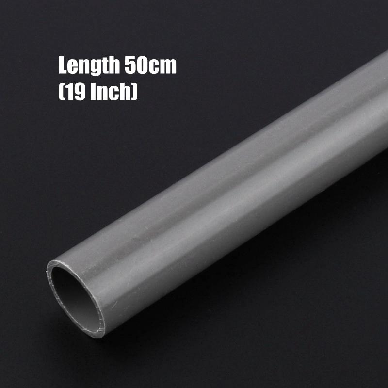 2pcs/lot Outer Dia.32 40mm PVC Pipe Length 50cm 19" Agriculture Garden Irrigation Watering Aquarium Tank Water Supply PVC Tube