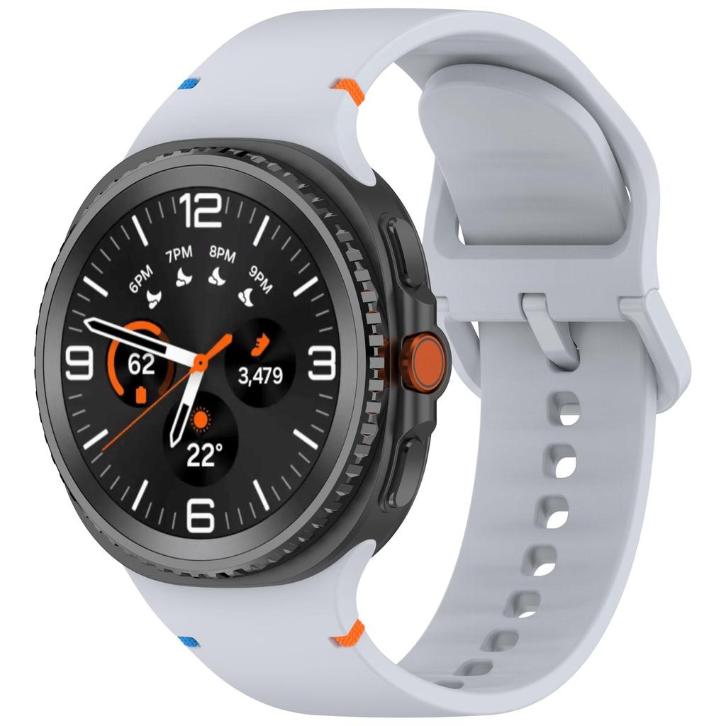 Оригинальный силиконовый ремешок для Samsung Galaxy Watch 8 Classic Быстрый дышащий браслет для Galaxy Watch 8 40 мм/44 мм Аксессуары