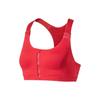 Li Ning Fitness Series однотонный спортивный бюстгальтер с высокой поддержкой, женское нижнее белье красного цвета AUBS106-10
