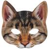 POPETPOP Masquerade Mask, Halloween Mask, Animal Mask, Male and Female Half Face Prop, Cat Mask, Animal Party Accessory