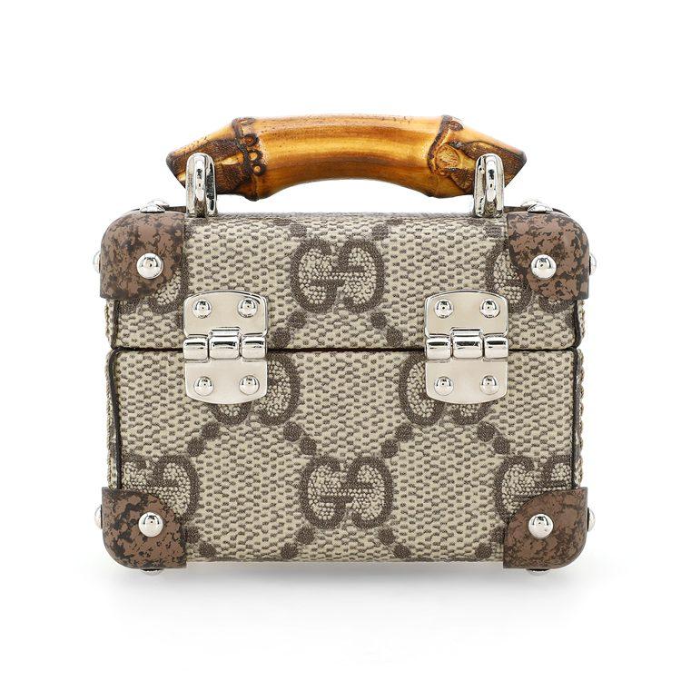 GUCCI Canvas Shoulder Bag, Crossbody Bag, Necklace Pouch, Earphone Case Unisex Beige/Ebony 645205-K9GSN-8358