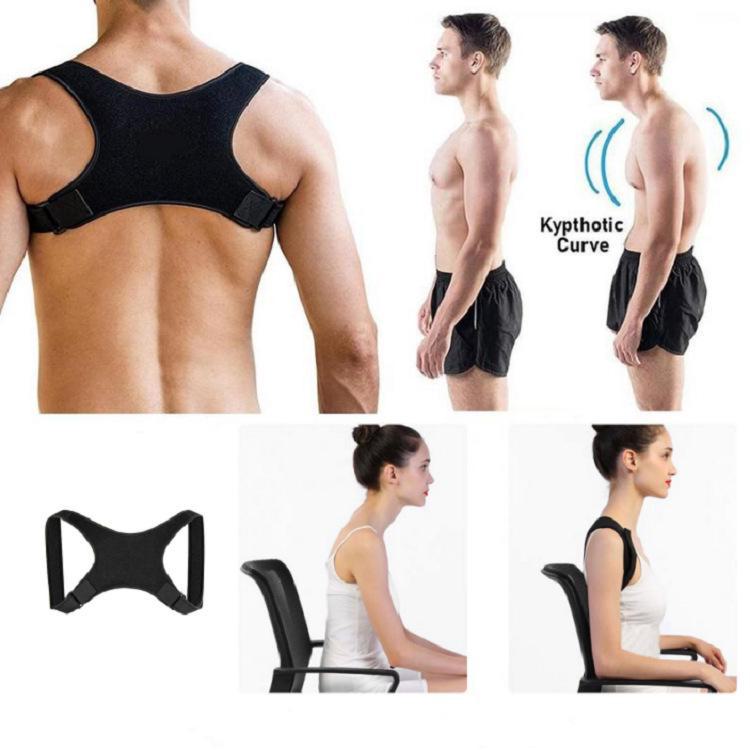 Unisex Posture Correction Belt for Hunchback Prevention - Discreet Support for Improved Sitting Posture