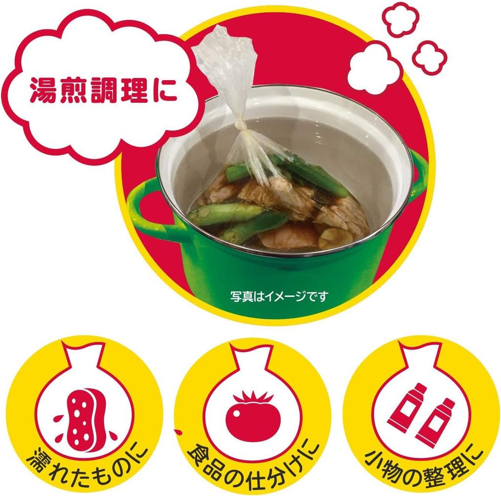 Japax Extra Thick Storage Kitchen M Ширина 21 см Глубина 4 см x Высота Толщина Легко готовить в горячей воде Пластик 100 листов x 3 Всего 300