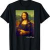 Famous Painting Mona Lisa Art of Leonardo Da Vinci Artist T-Shirt