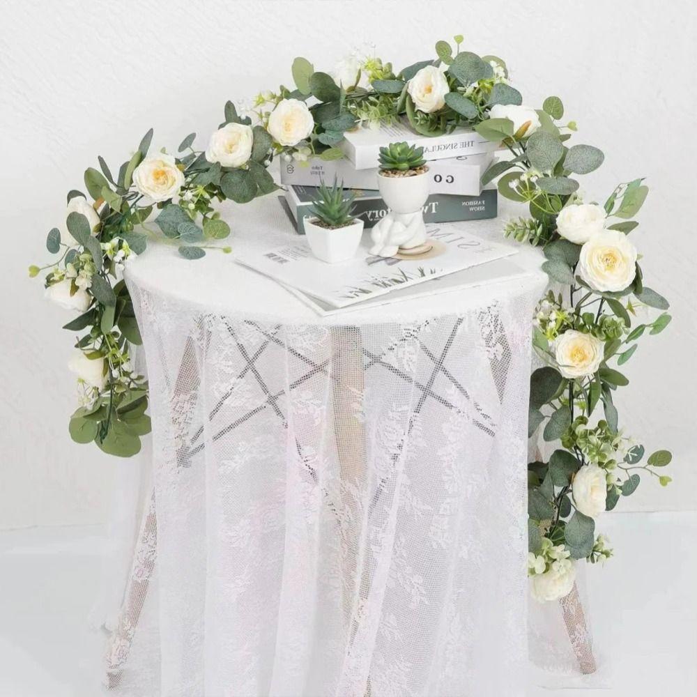 180cm Artificial Vines Lifelike Garland Hanging Plants Greenery Artificial Flowers  Home