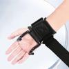 1/2Pcs With Wrist Wraps Weight Lifting Hooks Pull-Ups Power Lifting Gloves Gym Fitness Hook