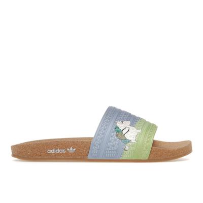Муми-тролль x Adilette Cork Slide Женские кроссовки Синий Синий-Фьюжн Резина ID4207