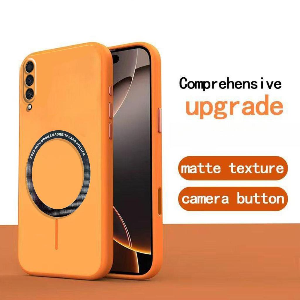 Матовый Полупрозрачный Магнитный Чехол для Телефона для Samsung Galaxy A50/A50S/A30S Мягкая Крышка из ТПУ