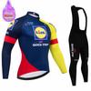 Soudal Quick Step 2026 Зимняя Велосипедная Майка Термо Флис Велосипедная Одежда MTB Bicicleta Комплект Ropa Ciclismo Триатлон Велосипедный Костюм
