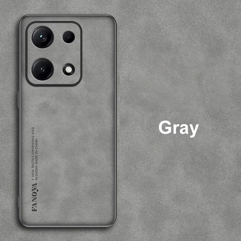 Для чехла Redmi Note 14S Роскошный чехол для телефона из искусственной кожи Для Xiaomi Redmi Note 14S 4G Note14S Задняя крышка Силиконовая полная защита