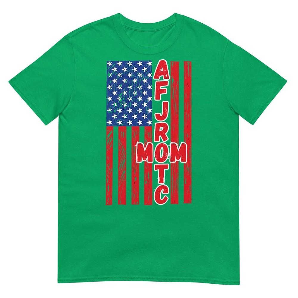 Afjrotc Mom American Flag Military Junior Rotc Cadet Mother Tshirt