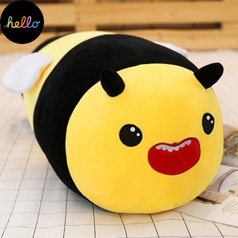 Girl Plush Toy Cuddly Animal Paradise Doll Cylindrical Pillow Soft Down Cotton Girl Sleeping Pillow