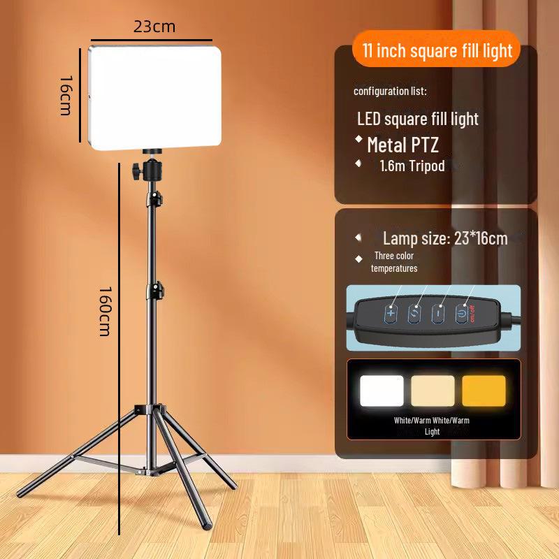11-дюймовый портативный светодиодный заполняющий свет для профессиональной уличной фотосъемки