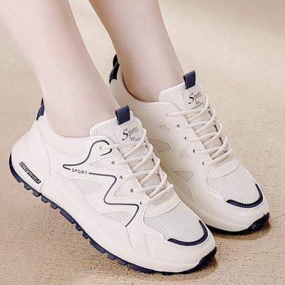 Мода 2024 года, новая модная универсальная спортивная обувь для отдыха на открытом воздухе, удобная, дышащая, сетчатая, повседневная обувь для женщин