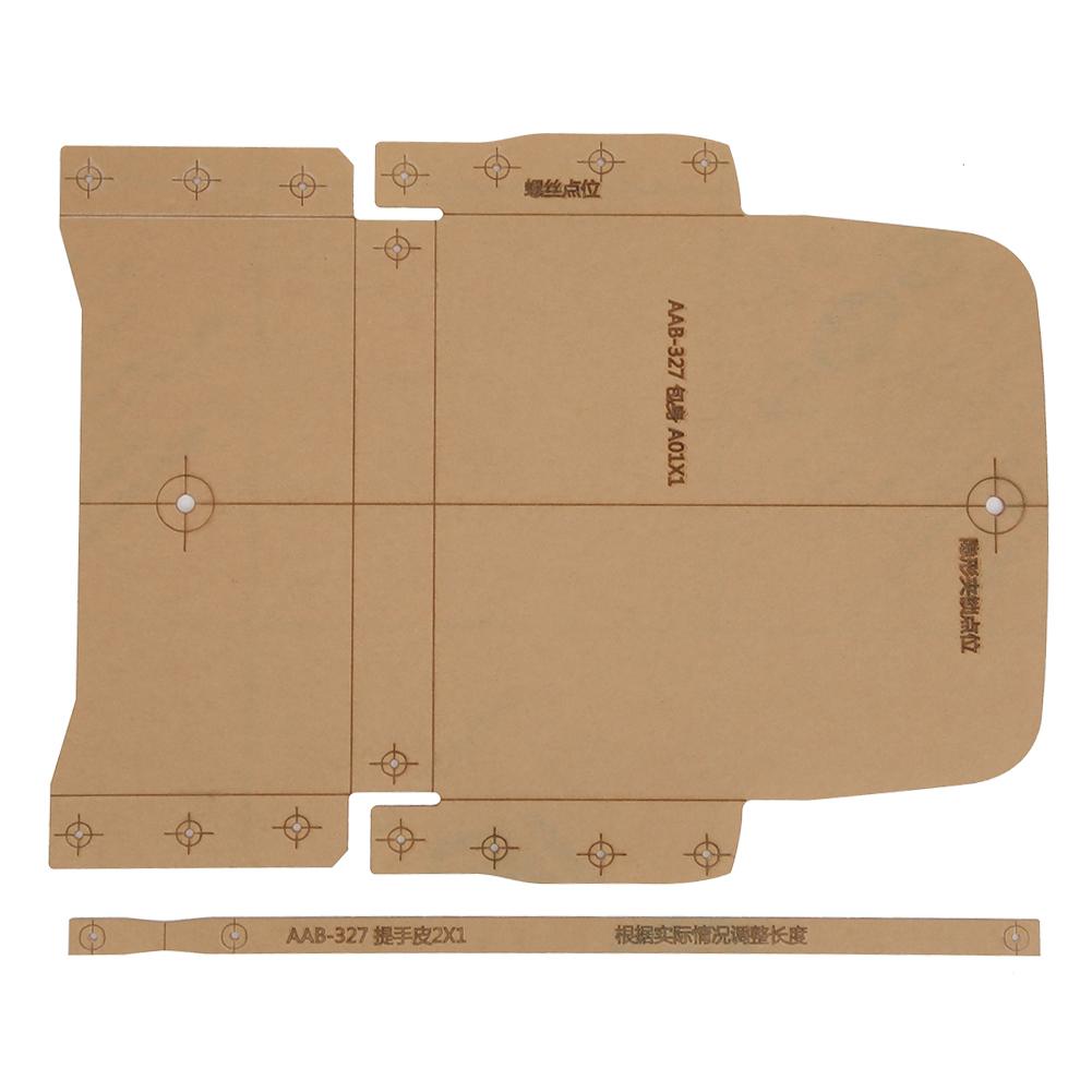 Acrylic Handbag Wallet Template Stencil Handmade Leather Crafts Mould