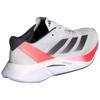Adidas Adizero Boston 12 White Aurora Solar Red Women Sneakers Cloud-White Aurora-Metallic IF9210