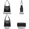 Trend Women Simple Bag Female Luxury Shoulder Bags Lady New Soft Leather Designer Tote Bucket Branded Large Handbag Purses