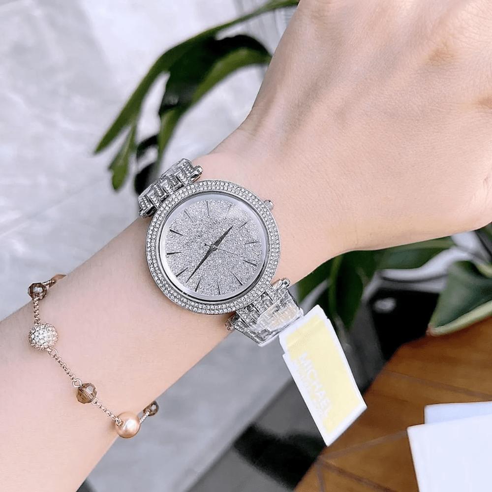 Michael Kors MK3779 Darci Silver Dial Ladies Watch