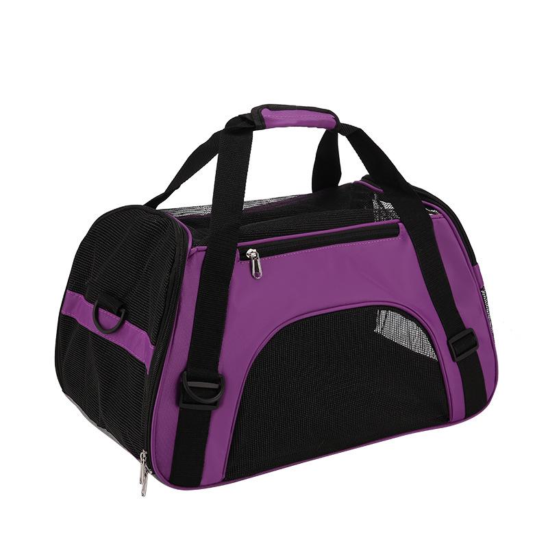 Breathable Mesh Pet Carrier Bag Portable Foldable Travel Shoulder Handbag for Cats Small Dogs Outdoor Walking Carrying Bag