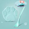 Food Grade Silicone Pet Food Can Lid 2 in 1 Lid Spoon Silicone Sealer Cover  for Cat