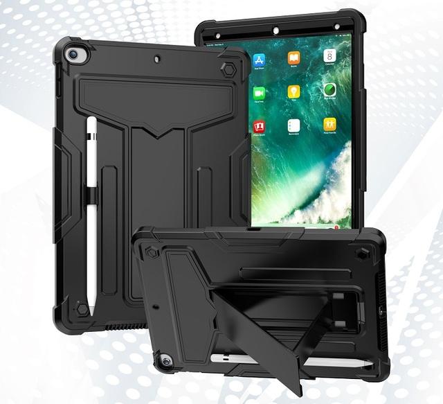 Чехол для iPad 10,2, 7, 8, 9 поколения, детский чехол для iPad 10,2 2019, 2020, 2021 Pro 10,5 Air3, сверхпрочный противоударный чехол с подставкой