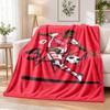 Bukayo Saka Flannel Throw Blanket Soft Warm Cozy For Sofa Bed Indoor Home Bedroom Use