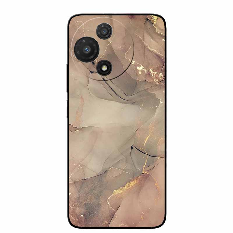Funda For TCL 60 R 5G T519H Case Marble Painted Silicone Back Cover Cases For TCL 60R Soft Black TPU Funda TCL60R 5G Lion Coques