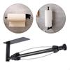Modern Stainless Steel Paper Towel Holder for Kitchen and Bathroom Wall Mount