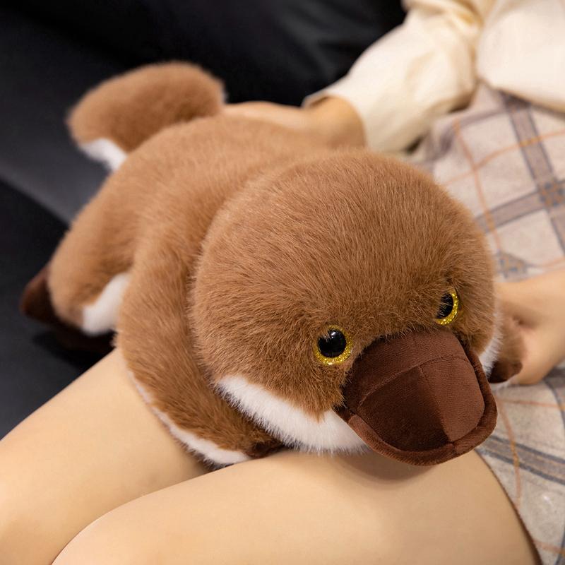 Simulation Platypus Plush Toys Cartoon Animal Duckbill Stuffed Dolls Funny Home Decor Kids Exquisite Birthday Christmas Gifts