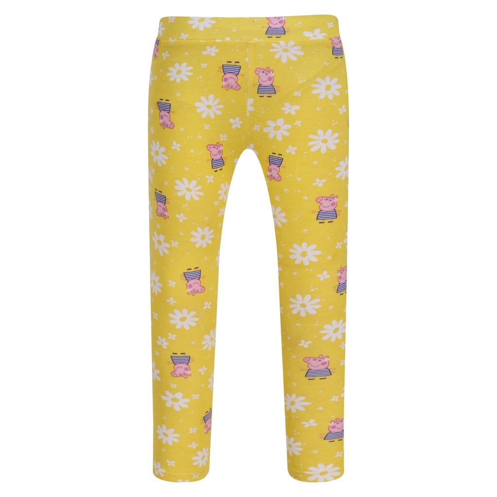 Regatta Childrens/Kids Printed Peppa Pig Leggings (Pack of 2)