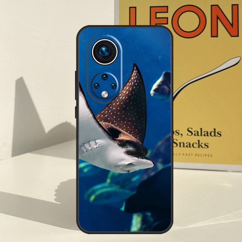 Чехол с изображением ската для Honor 200 Magic 7 5 6 Pro Honor X9c X9b X9a X8b X8a X8 X9 50 70 90 Lite Задняя крышка
