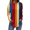 Ropa Mujer Tendencia 2024 Топы для женщин Модные женские повседневные топы с длинными рукавами и круглым вырезом с принтом Ropa De Mujer Y2k