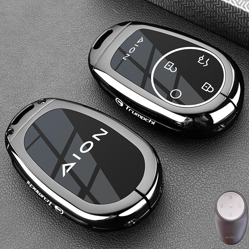 Чехол-защита для корпуса брелока автомобиля Gac AION S PLUS New Energy Trumpchi Aion V Y LX 2023 GE3 GA3S Tyrannosaurus Rex PU
