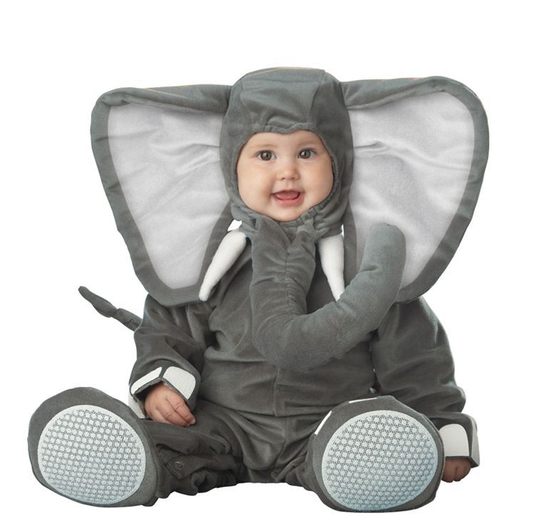 Baby Halloween Bunny Onesie Costume Rabbit Cosplay Outfit for Infants Toddlers 1-3 Years Soft Fleece Lined Cute Animal Jumpsuit