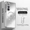 Роскошный Матовый Фростированный AG Чехол с Защитой Всех Линз для Samsung Z Fold 7 ZFold 6 5 4 3 5G с Поддержкой Беспроводной Зарядки MagSafe