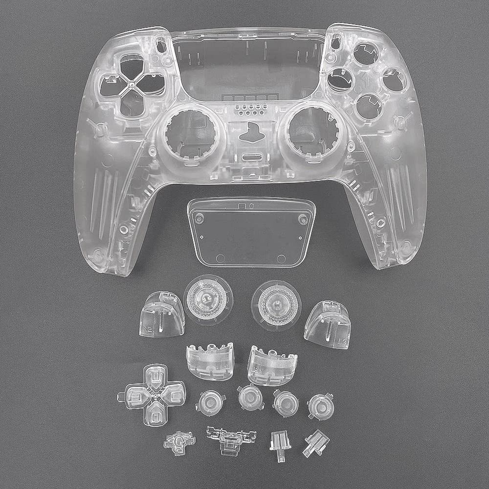 Transparent For PS5 Gamepad Housing Shell Protector Protective Case Game Controller Shell