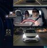 Автомобильный видеорегистратор 1080P HD с регулируемым тройным объективом на 360° и функцией заднего хода